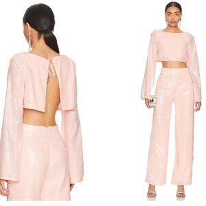 Lovers and Friends Leighton Sequin Top and Pants